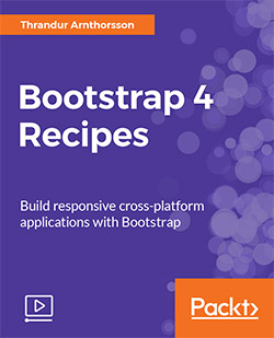 آموزش بوت استرپ Packt Publishing - Bootstrap 4 Recipes
