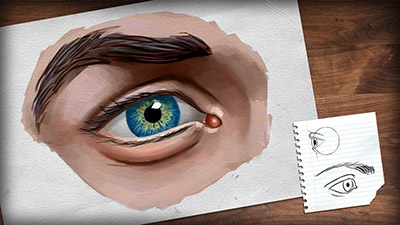 Digital Tutors – Drawing the Human Eye in Photoshop - طراحی دیجیتالی چشم انسان در فتوشاپ