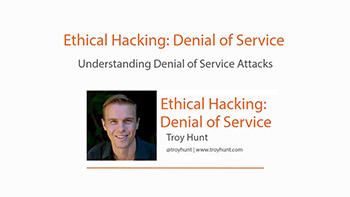 آموزش Pluralsight - Ethical Hacking - Denial of Service