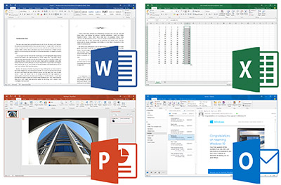 Microsoft Office Softwares 2016