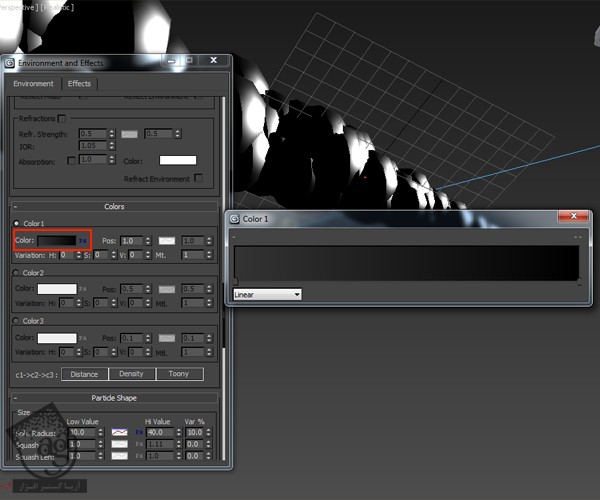 آموزش 3Ds Max : مدل سازی شهاب سنگ با AfterBurn