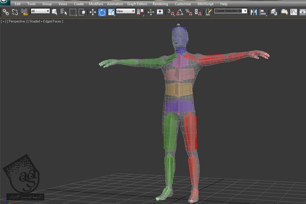 آموزش 3Ds Max : ریگینگ کاراکتر انسان – قسمت سوم