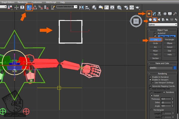 آموزش 3Ds Max : ریگینگ کاراکتر انسان – قسمت هشتم