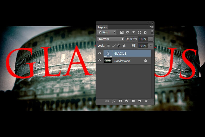 آموزش Photoshop : طراحی متن طلایی سینمایی – قسمت اول