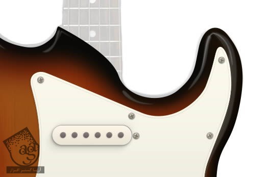 آموزش Photoshop : طراحی گیتار الکتریک – قسمت دوم