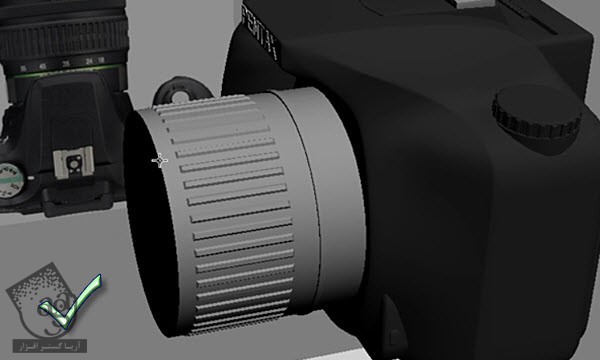مدل سازی دوربین High Poly DSLR در 3Ds Max – قسمت دوم