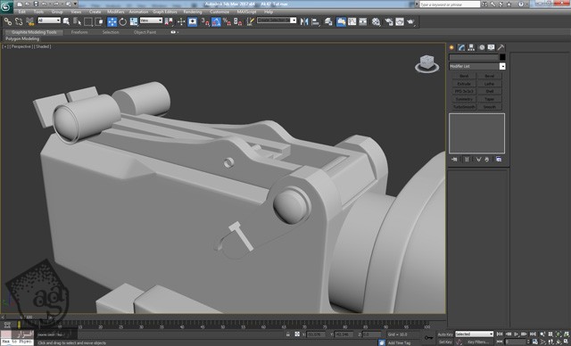 آموزش 3Ds Max : مدل سازی اسلحه – قسمت سوم