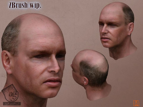 آموزش Zbrush : طراحی سر انسان با پلاگین Zapplink