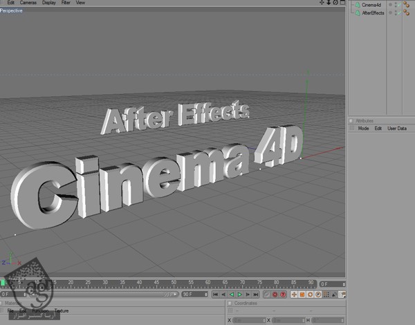 آموزش After Effects و Cinema4D : ادغام فایل ها