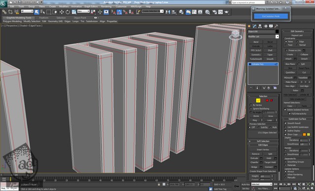 آموزش 3Ds Max : مدل سازی لپ تاپ – قسمت دوم