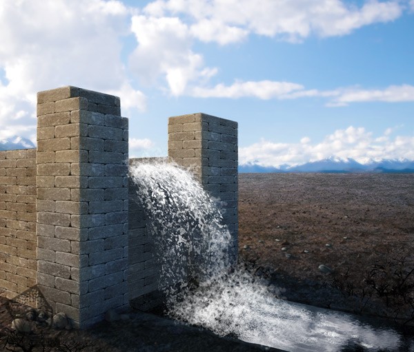 آموزش Photoshop : طراحی تمام شکل های آب مایع – قسمت سوم