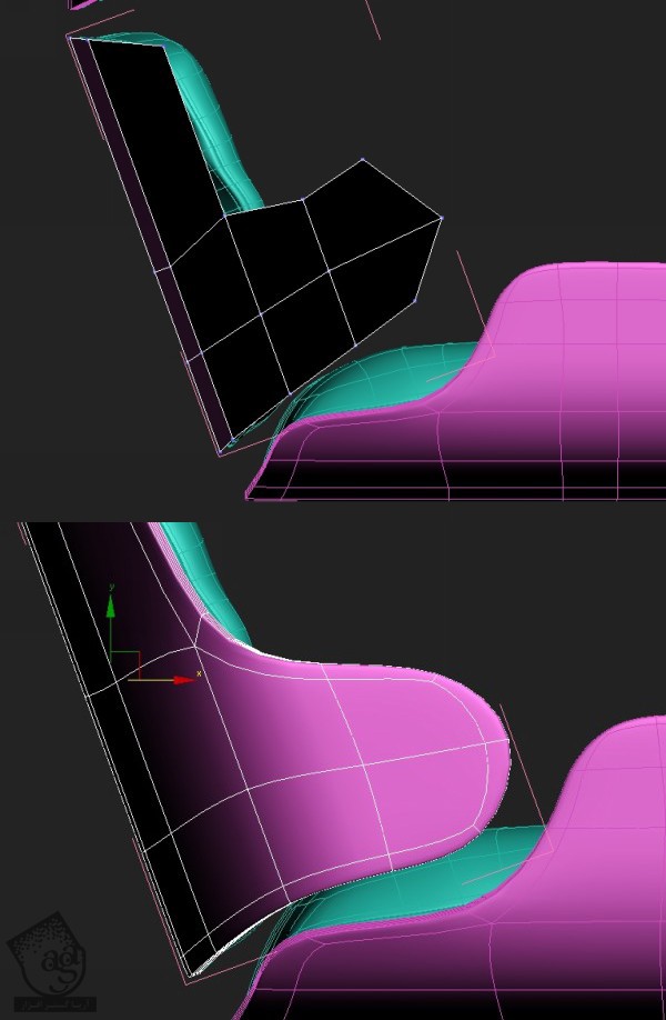 آموزش 3Ds Max : مدل سازی صندلی سالن – قسمت دوم