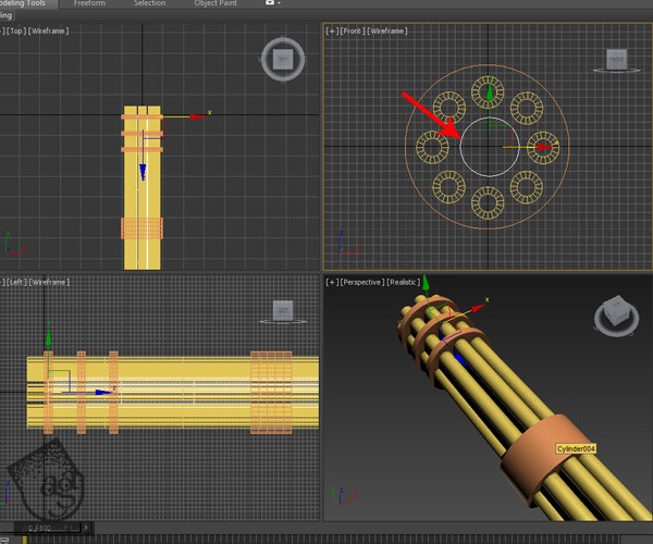 آموزش 3Ds Max : مدل سازی شعله اسلحه – قسمت اول