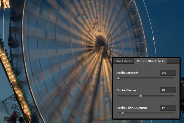 آموزش Photoshop : استفاده از Path Blur و Spin Blur
