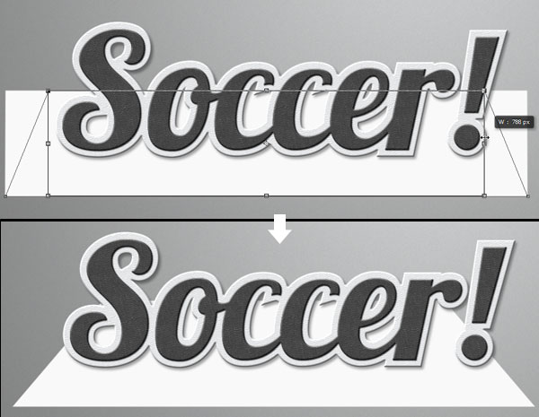 آموزش Photoshop : طراحی افکت متنی فوتبالی – قسمت اول