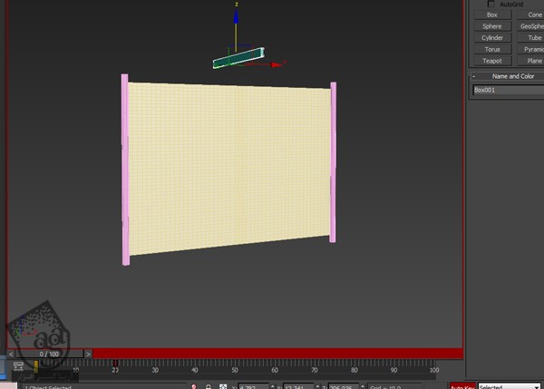 آموزش 3Ds Max : پاره کردن پارچه