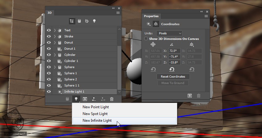 آموزش Photoshop : طراحی افکت متنی علامت انبار – قسمت دوم