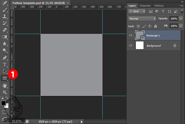 آموزش Photoshop : طراحی الگوی یکپارچه برای 3D App