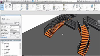 - Lynda - Revit Stairs Workshop - کارگاه ساخت پله ها در رویت