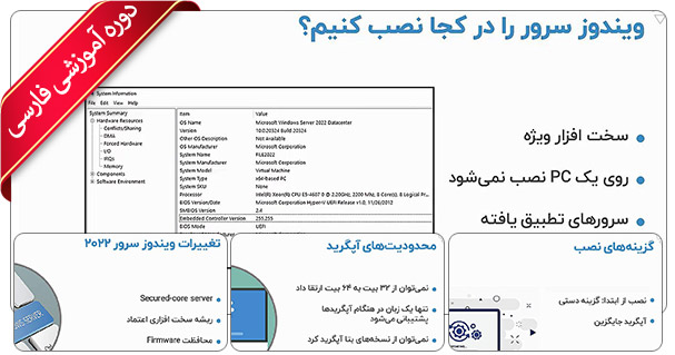 آموزش ویندوز سرور