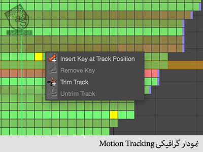نمودار گرافیکی motion tracking