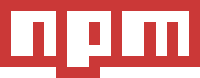 لوگوی سیستم مدیریت پکیج npm