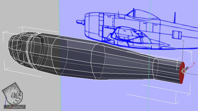 آموزش 3Ds Max : مدل سازی هواپیما – قسمت پنجم