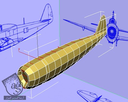آموزش 3Ds Max : مدل سازی هواپیما – قسمت هشتم