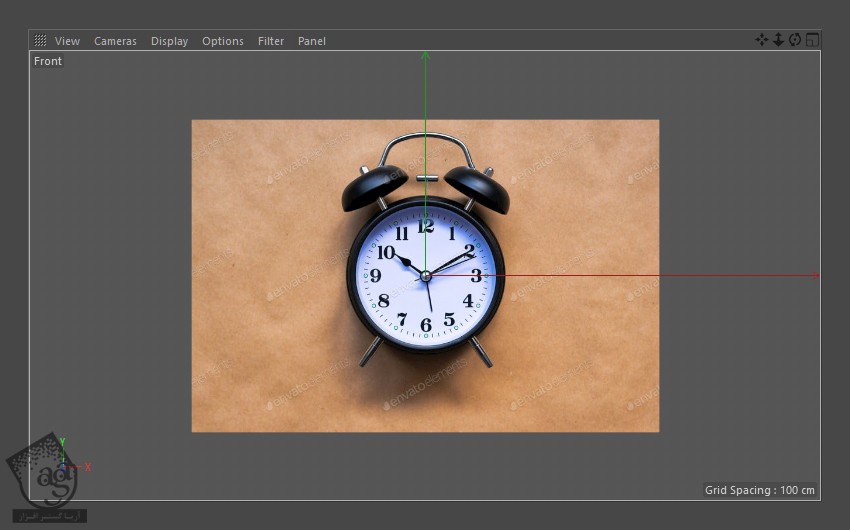 آموزش Cinema4D : مدل سازی ساعت زنگ دار – قسمت اول