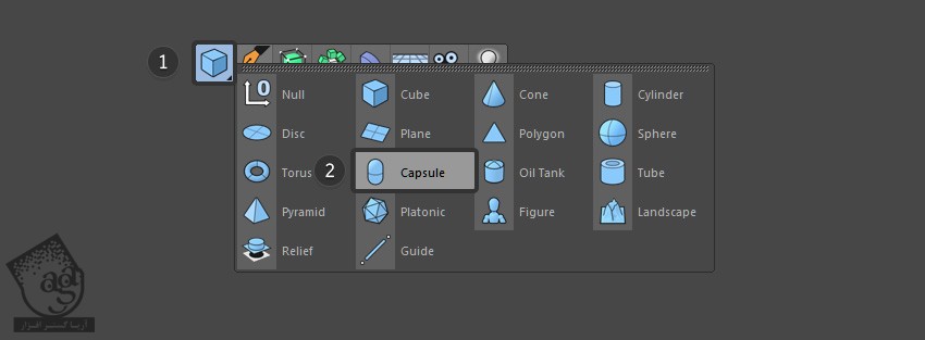 آموزش Cinema4D : مدل سازی ساعت زنگ دار – قسمت دوم