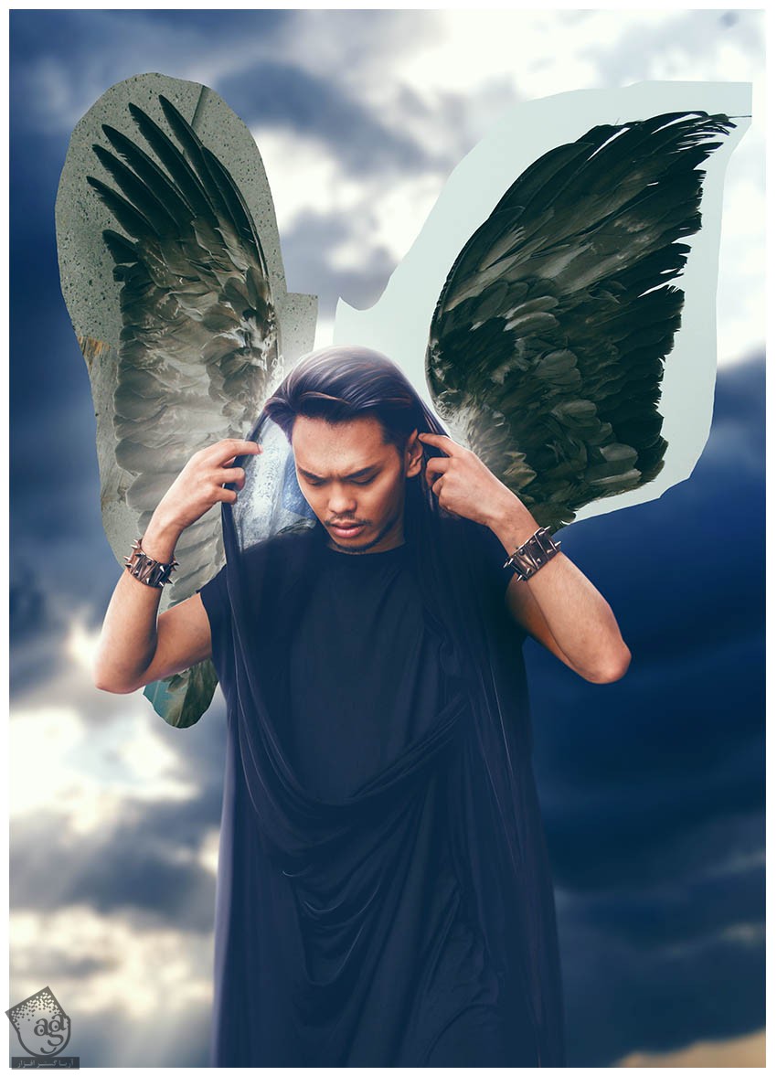 آموزش Photoshop : ویرایش تصویر فرشته – قسمت اول
