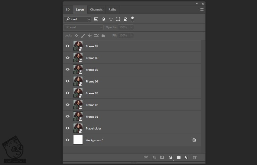 آموزش Photoshop : Animate کردن گیف گلیچ – قسمت اول