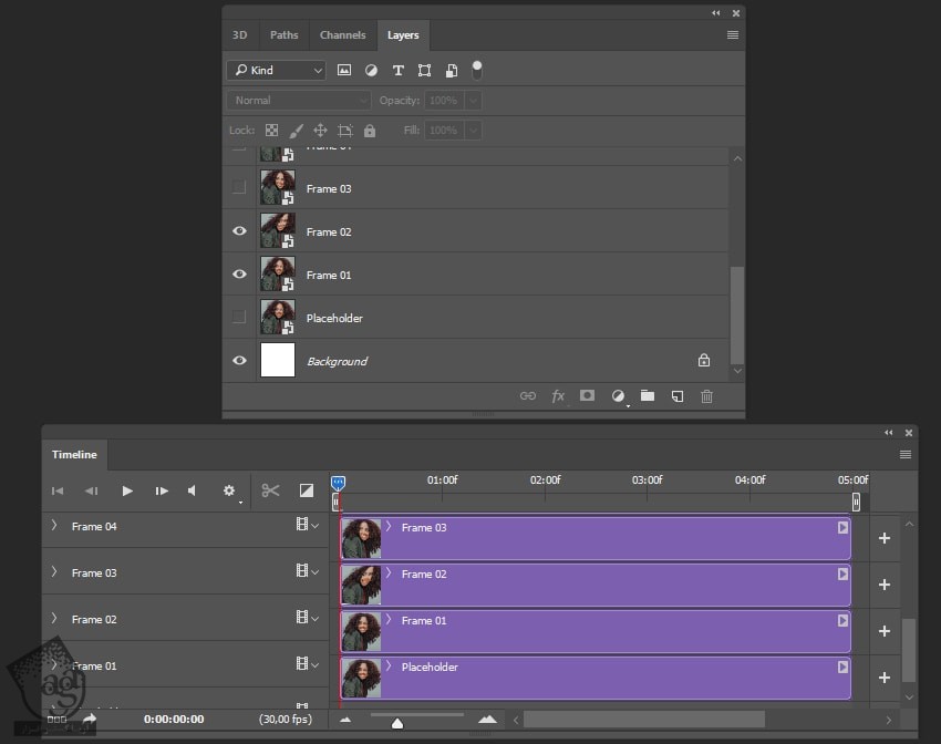 آموزش Photoshop : Animate کردن گیف گلیچ – قسمت دوم