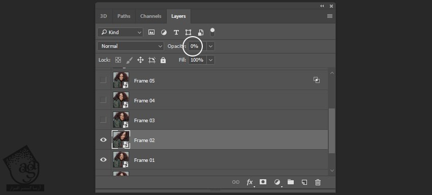 آموزش Photoshop : Animate کردن گیف گلیچ – قسمت دوم