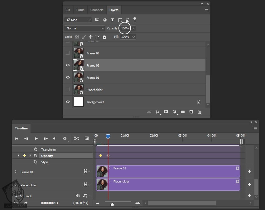 آموزش Photoshop : Animate کردن گیف گلیچ – قسمت دوم