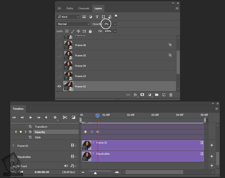 آموزش Photoshop : Animate کردن گیف گلیچ – قسمت دوم