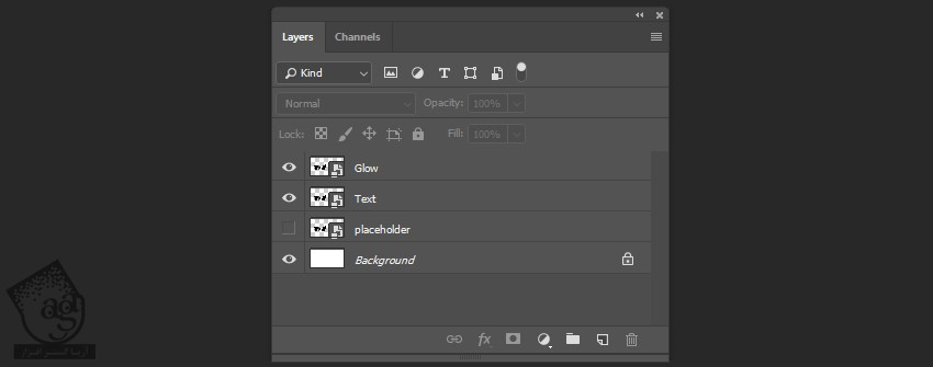 آموزش Photoshop : متحرک سازی افکت متنی با Action – قسمت اول