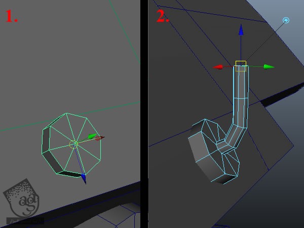 آموزش Maya : مدل سازی تانک جنگی – قسمت ششم
