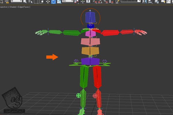 آموزش 3Ds Max : ریگینگ کاراکتر انسان – قسمت هفتم