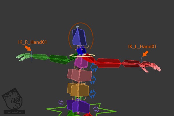 آموزش 3Ds Max : ریگینگ کاراکتر انسان – قسمت هفتم