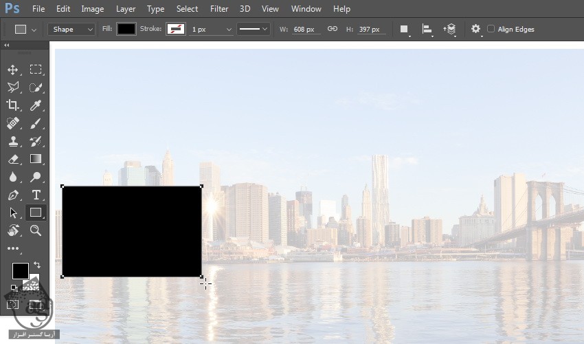 آموزش Photoshop : نحوه ایجاد افکت کولاژ با استفاده از Action