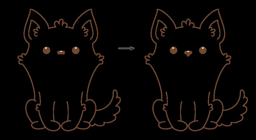 آموزش Illustrator : طراحی سگ