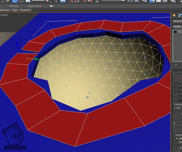 آموزش 3Ds Max : ساخت و کامپوزیت بتن شکسته – قسمت دوم