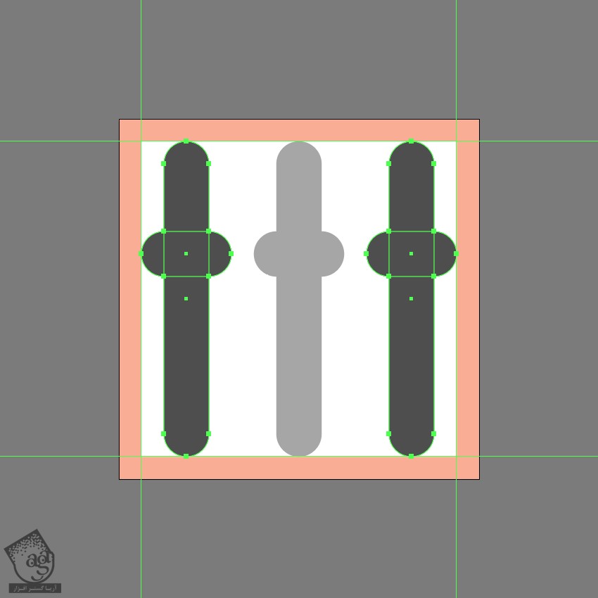 آموزش Illustrator : طراحی آیکن فیلتر