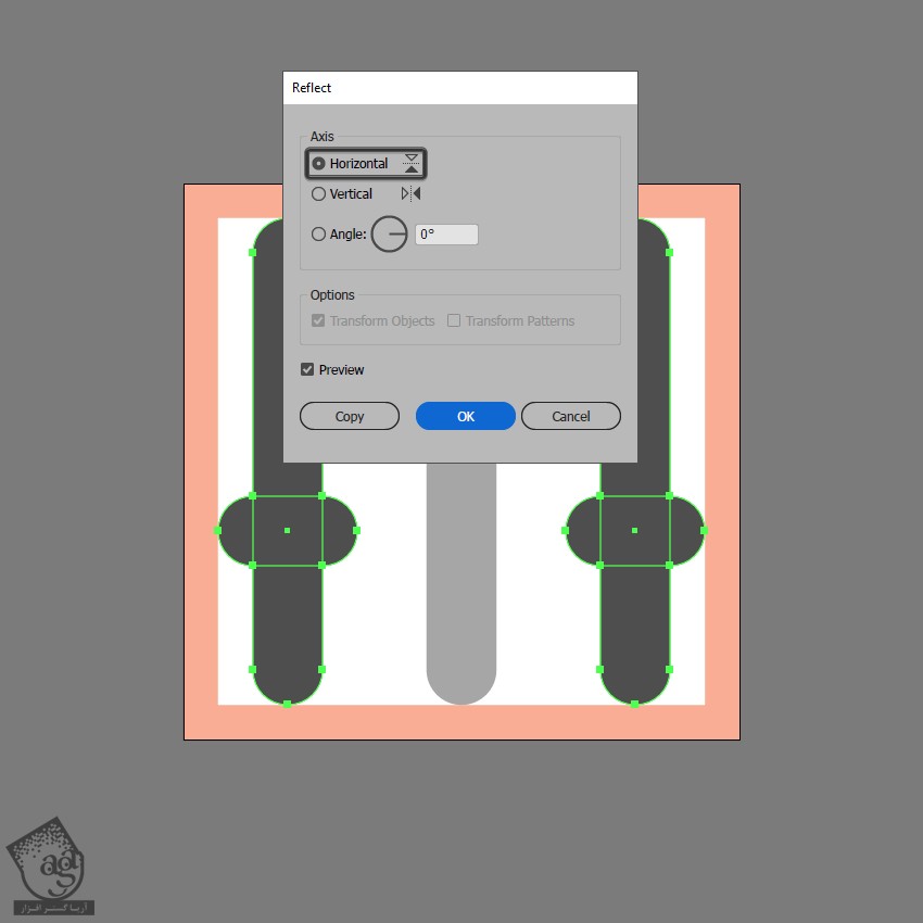 آموزش Illustrator : طراحی آیکن فیلتر