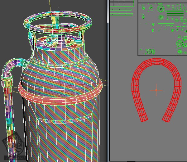آموزش 3Ds Max : مدل سازی کپسول آتشنشانی – قسمت ششم