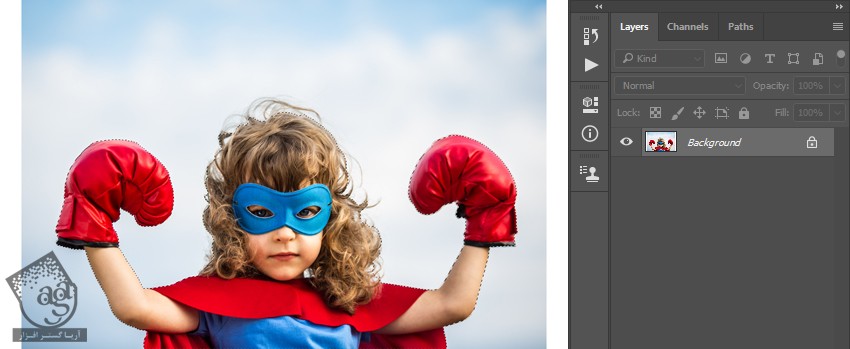 آموزش Photoshop : فیلتر بامزه با Action – قسمت اول
