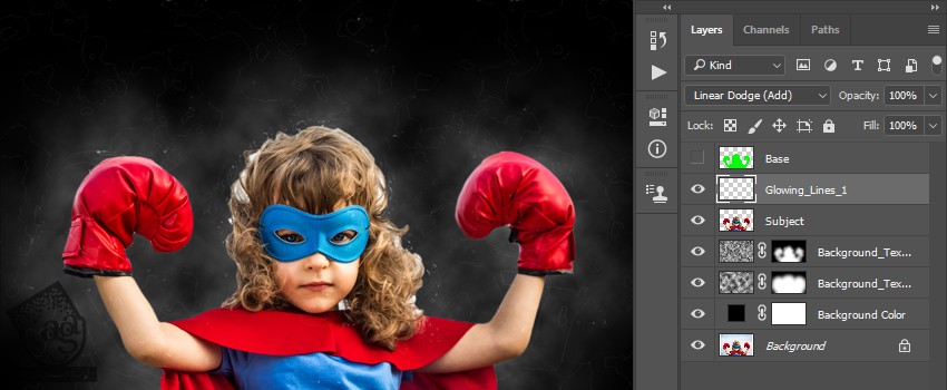 آموزش Photoshop : فیلتر بامزه با Action – قسمت دوم