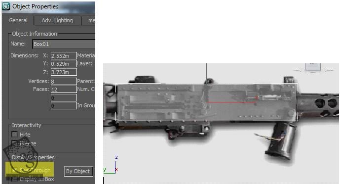 آموزش 3Ds Max : مدل سازی اسلحه – قسمت اول