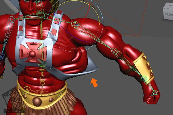 آموزش Maya : طراحی کاراکتر He-Man– قسمت بیستم